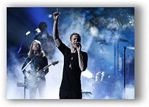Poster Imagine Dragons Music Group Poster, Foto, Porträt, Bilder, Wandkunst, Leinwand, Malerei, Poster Und Drucke, Heimdekoration 50X70Cm Kein Rahmen