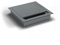 TecLines Kabelmanagement Kabeldurchführung 120x120x25 mm, Aluminium, Grau