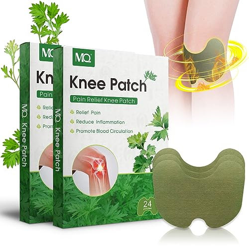 48 Pcs Schmerzlinderung Patch, Knie Wärmepflaster, Anti Schmerz Pflaster, Knieschmerzlinderung, Pain Relief Patch, Wärmepflaster für Rücken Nackenschmerzen