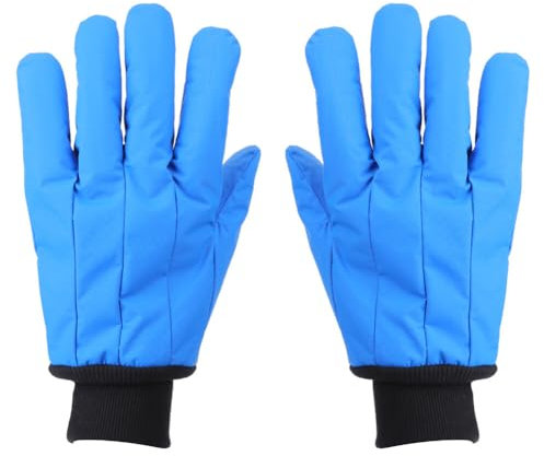 Ruiqas Cryogenic Protective Gloves Waterproof Liquid Nitrogen Protective- 200°C to- 360°C Low Temperature Resistance Labor H