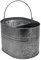 SWL 13L Heavy Duty Industrial Metal Mop Bucket – Galvanised Steel with Handle and Strainer for Home, Office & Commercial Cleaning | Durable, Rust-Resistant Bucket for Efficient Use