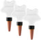 Arrosage Plante Interieur, 3 Pièces Distributeur Eau Plante, Dispositif D'arrosage Automatique, Abreuvoir Plantes 200ml, Goutte-Gouttes Automatiques pour Plantes en Pot D'intérieur