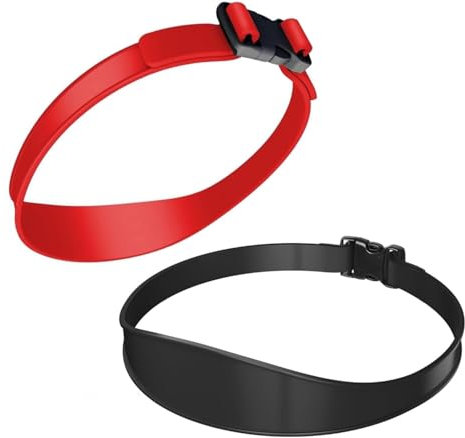 Verstellbare Haarschnitt Band,2 Stück Haarschneide Anleitung Hair Trimming Stencil,Haarschnittband Silikon,für Home Haarschnitte,Friseursalon,Stylist,Selbst Haarschnitte