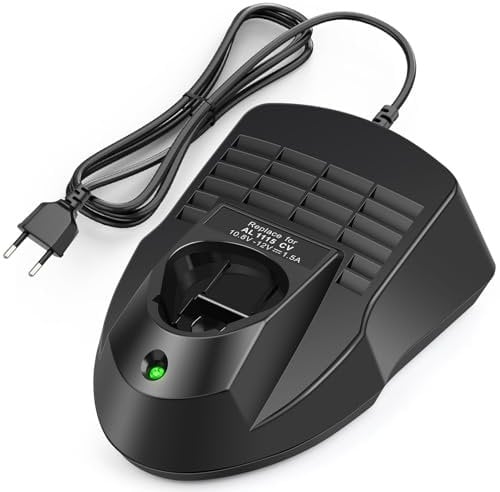 LabTEC Caricabatterie di ricambio per Bosch BC330, per batteria Bosch Power Tools 10.8V-12V BC430 BC690 BAT504 BAT411 BAT412 BAT412A BAT413 BAT414 607 336 996