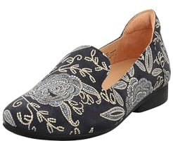 Think! Damen GUAD2 chromfrei gegerbte nachhaltige Halbschuhe, Navy 8000