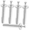 ULTECHNOVO 10pcs Upgraded Self-Drilling Anchors Screws Nail for Concrete Wall Installation Expansion Nails Heavy Duty Drive Nail in Anchor Kit