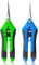 IKOPFLN 2 pezzi forbici da potatura, forbici da giardino,forbici da potatura manuali in acciaio inossidabile,kit di strumenti per fioristi（verde e blu）