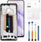 Schermo LCD per Xiaomi Poco X6 Pro 5G Display per Xiaomi Poco X6 Pro 5G 2311DRK48G 2311DRK48I Schermo LCD di Ricambio Touch Digitizer Assembly con Kit di Attrezzi [6.6, Nero con Cornice]