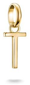 Thomas Sabo Charm Club Connect Charm Pendant Letter Recycled 925 Silver