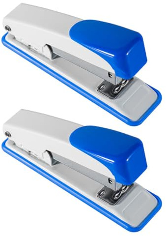2pcs Standard Metal Staplers for Desk School Office Home