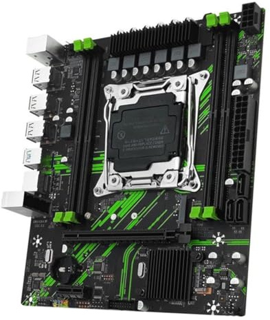 Ujjdwiurgh X99 PR9 Motherboard Combo LGA 2011-3 Set Kit M.2/NVME M.2 InterfaceSATA 3.0