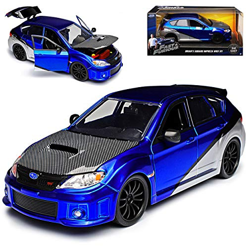 Generisch Subar. Impreza WRX STI Brian O Connor Paul Walker Fast + Furious 1/24 Jada Modell Auto