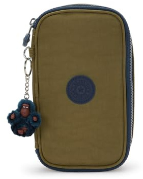 Kipling 50 PENS Mittelgroßes Federetui, Beutel, Etuis, Treasure Green (Green)