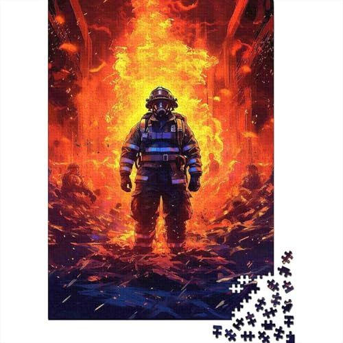 Feuerwehr Puzzle 1000 Teile Erwachsene Geschenk Feuerwehr Motiv nan