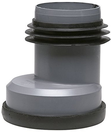 Crearplast c-155 - Manguito pvc excentrico diámetro 90 desague inodoro