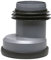 Crearplast c-155 - Manguito pvc excentrico diámetro 90 desague inodoro