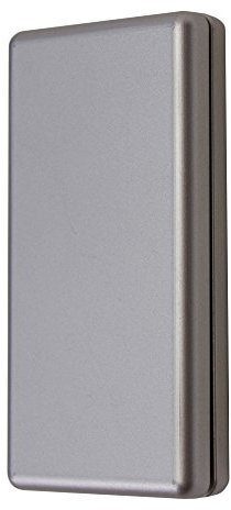 Dekomagnet eckig 40x80mm - zum raffen von Vorhängen oder als Griff für Schiebevorhänge - Qualität Made in Germany - sehr starker Halt (Edelstahl)