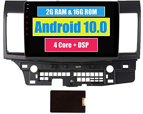 RoverOne Auto GPS Navigation für Mitsubishi Lancer 10 EVO GaLant Fortis Ispira X mit Android Autoradio Stereo Radio Multimedia Bluetooth DSP Mirror Link