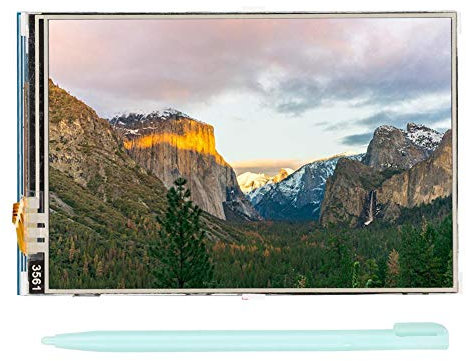 Garsent Raspberry Screen, 3.5 inch 480x320 TFT LCD Touch Screen HDMI Monitor for