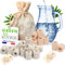 GREEN KOALAS X100 Perles de Céramique EM® Roses X50 + Grises X50 Pack Purificateur Naturel Filtration Eau du Robinet Carafe Fontaine Gourde Machine café Bouilloire Billes filtre anti calcaire chlore