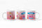 Taza de Desayuno Personalizadas y Divertidas Regalo para Las Nietas. -Aquí Bebe La Mejor Nieta del Mundo.- Regalo Original para Mujeres y niñas con frase. 350 ml. (Nieta Rubia)