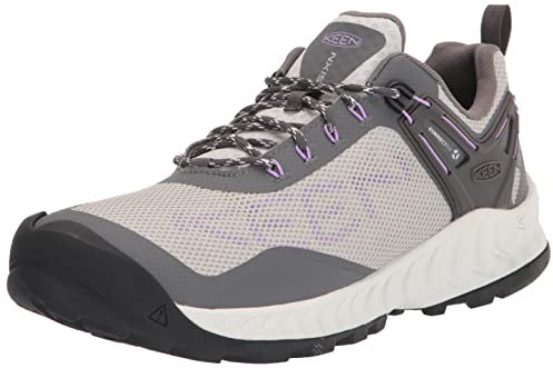 KEEN Damen Nxis evo Wp-w Wanderschuhe, Stahlgrau/Englischer Lavendel, 37 EU