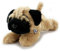 Mops Kuscheltier Hund liegend 20 cm - Plüschtier Gizmo Bulldogge