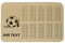 gravur-fabrik.de – personalisierbares 1x1 Frühstücksbrettchen aus Holz – Fußball – graviertes Holzbrett zum Frühstücken, Schneiden – Geschenkidee zur Einschulung (23 x 15 x 1 cm)