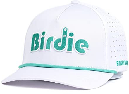 Bogey Bros Birdie Finger – Lustige Golfmützen – Neuartige Golfmütze für Golf und Sport, atmungsaktive Golf-Snapback-Hüte für Damen und Herren, Golfmütze mit neuartigen Designs, schweiß- und