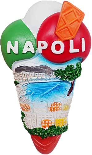 Kühlschrankmagnet Napoli Neapel Italien Kühlschrankmagnet Dekoration Magnet Aufkleber Souvenir Harz Basteln