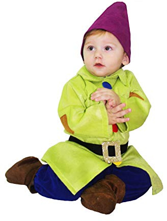 TheCartoonWorld Vestito costume di carnevale BRONTOLO/CUCCIOLO neonato