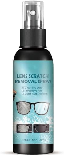 Lens Scratch Remover, Glasses Scratch Remover, Eye Glass Cleaners Spray, Glass Scratch Remover, Glasses Scratch Remover for Eyeglasses (1Pcs)