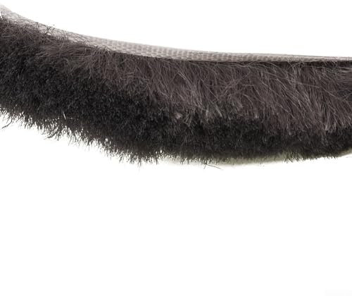 Rouleau de ruban adhésif épais pour boudin de porte - Longueur : 10 m - Gris - 9 x 15 mm