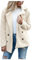 SCBFDI Veste Femme Vert Sauge Écossais Grande Taille - Parka Hiver XXL, Blouson Moto Vintage, Pull Doublé Polaire, Veste Polaire Zippée Blanc M