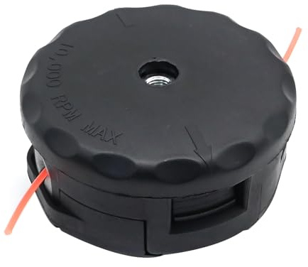 JUUDDENPARTS String Trimmer Head, Grass Brush Cutter Head, Replacement for Echo Speed-Feed 400 Head SRM-210 SRM-225 SRM-230
