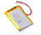 AFTERTECH 974058 3000 mAh 3 Ah 58 x 40 x 9,7 mm Cellule polymère de Lithium LIPO 3,7 V 3,7 V Rechargeable avec BMS et connecteur JST PHR 02 M4F1
