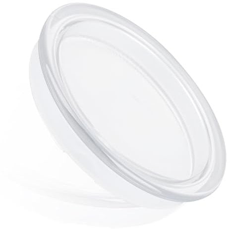 lasuroa Milk Frother Replacement Lid for Nespresso, Plastic Milk Frother Cover & Seal Part 93271 Compatible with Nespresso Aeroccino3 3R 3593 3594 MS-623697