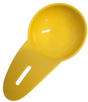 TUPPERWARE Backen Eitrenner blau/lila Ei-Trenner Backhelfer Eiweiß PV 17652 (Messlöffel gelb)