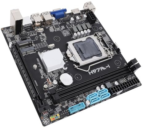 Tosuny H97M I Chipset ITX Motherboard, LGA1150 Socket DDR3 Support for Core I7 I5 I3 4th Gen E3 V3 Series, with M.2 NVME SATA 3.0 6Gbps USB 3.0 HDMI VGA Output
