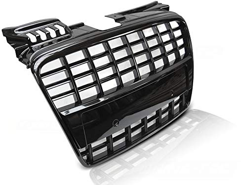 Sport Frontgrill Hochglanz Schwarz für Audi A4 B7 Limousine & Avant 2004–2008