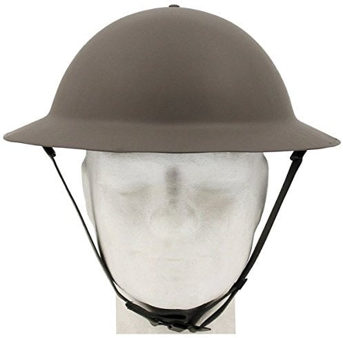 MFH Britischer Tellerhelm Tommy WW II Oliv Helm Stahlhelm Brodie Helm Army Armee BW