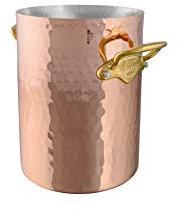 Mauviel1830 270704 M'30 Weineimer, gehämmert, Kupfer, 4,14 l