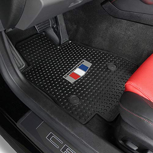 Lloyd Mats Signature Gummi-Fußmatten für Chevy Camaro 2016–2020 – dreifarbiger Schutz (2 Stück, vorne, schwarz)