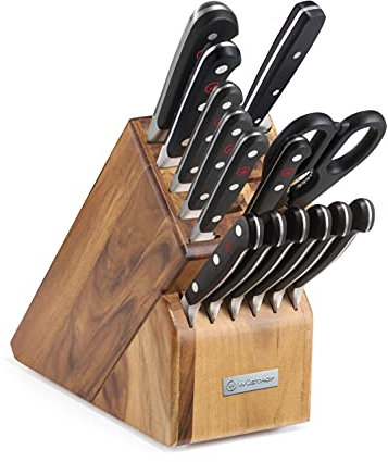WÜSTHOF Classic - Juego de 15 cuchillos