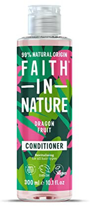 Faith In Nature 300ml Natural Dragon Fruit Conditioner, Revitalising, Vegan & Cruelty Free, No SLS or Parabens, For All Hair Types