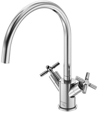 Steinberg Serie 250 Küchenarmatur, Zweigriff, schwenkbar, Ausladung 201 mm, 2501400