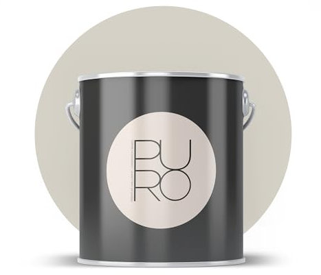 Livingwalls PURO Premium Wandfarbe c7003 - Malerfarbe für Wohnräume und Arbeitszimmer mit sehr hoher Deckkraft - matte hochwertige in Beige - 5l