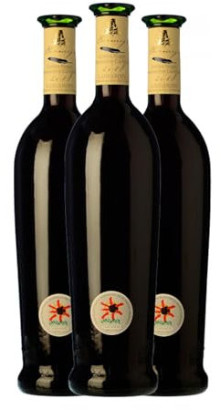 Los Bermejos Maceración Carbónica Listán Negro Lanzarote Joven 75 cl Vino tinto (Caja de 3 Botellas de 75 cl)