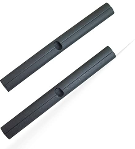 Pferdelinis Sporenschutz aus Gummi 2 Stück in schwarz idealer Sporenschoner Schutz für Sporen, Gummischoner antirutsch (2 Paar in Schwarz)