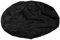 Couverture de Piscine Ronde 183 x 30 cm pour Piscines Hors Sol, Doublure de Couverture de Baignoire en Tissu Oxford Noir pour Baignoires, Piscines, Barbecues